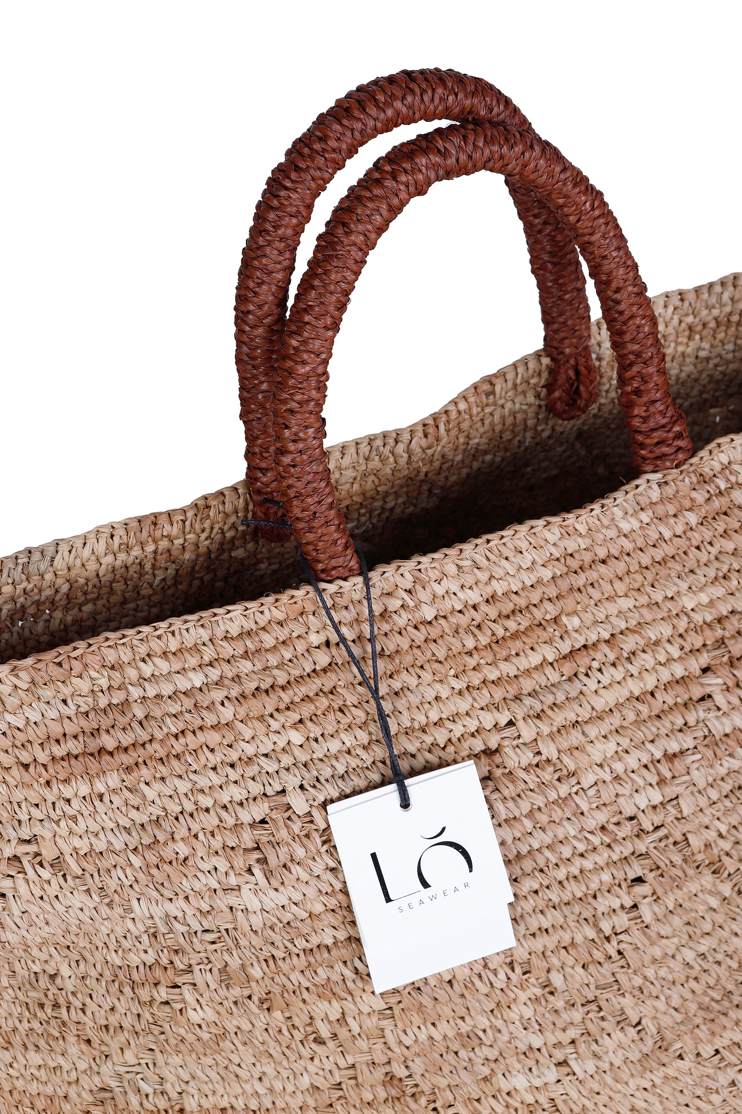 Aimée - Raffia Tote Bag